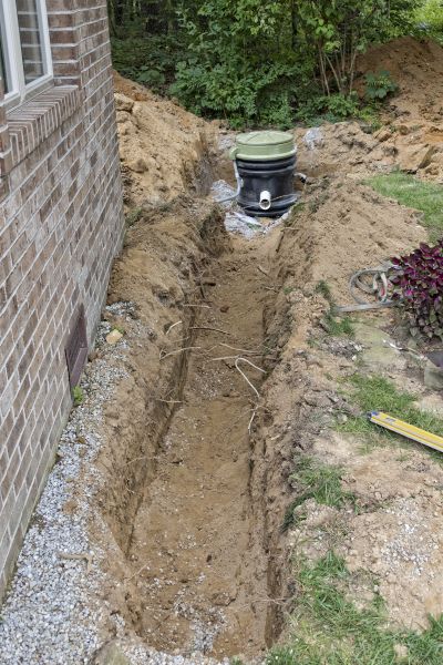 Grinder Pump Installation in Midland