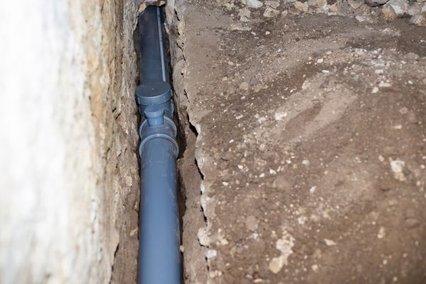 Drain Line Installation in Midland