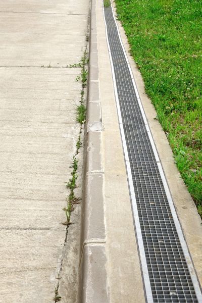 Concrete Drain Installation in Midland