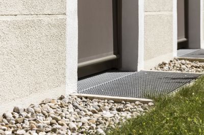 French Drain Close-up