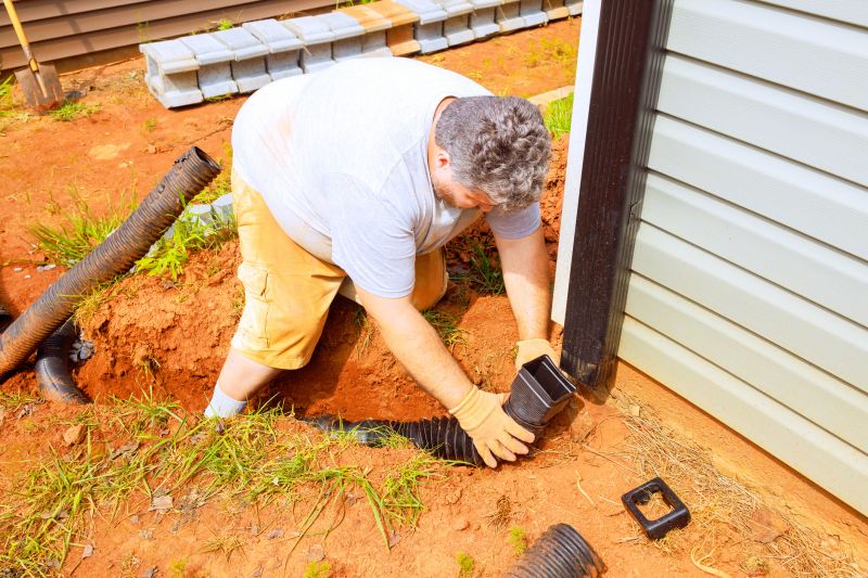 Removing Old Drainage Systems